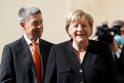Joachimas Saueris ir Angela Merkel