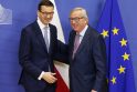 Mateuszas Morawieckis ir Jeanas-Claude&#039;as Junckeris