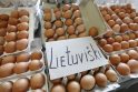 Paukštynai ir prekybininkai ketina branginti kiaušinius