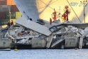 Italijoje per laivybos nelaimę žuvo trys ir dingo apie 10 žmonių