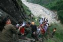 Indijoje per musoninių liūčių sukeltus potvynius žuvo 120 žmonių