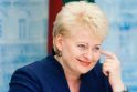 D.Grybauskaitė antraisiais kadencijos metais 29 kartus vyko į užsienį
