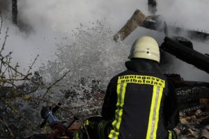 Marijampolės savivaldybėje sudegė ūkinis pastatas: įtariamas padegimas