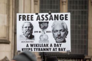 J. Assange'as pradeda paskutinį teisinį mūšį JK, kad išvengtų ekstradicijos į JAV