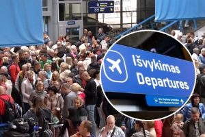 Vilniaus oro uoste tęsiasi chaosas: kai kurie keliautojai taip ir neišskrido