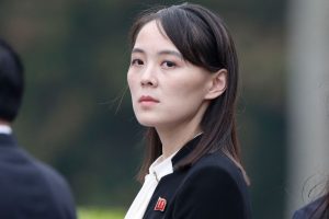 Kim Jong Uno sesuo: Šiaurės Korėja atmes bet kokius kontaktus su Japonija
