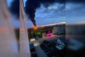 Šaltinis: Ukraina smogė Rusijos naftos objektams