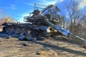 Įspūdingi Rusijos karinės ekipuotės praradimai Ukrainoje