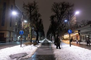 Kauno mieste – modernus ir saugumą užtikrinantis apšvietimas