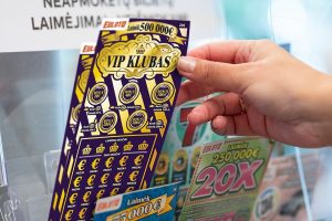 Nutrintas loterijos bilietas gali virsti puse milijono eurų