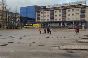 Panevėžio stotyje autobusas mirtinai partrenkė senolį