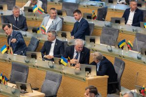 P. Saudargas: opozicijos boikotas Seime dėl A. Bilotaitės – audra stiklinėje