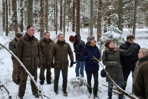 Susitikimas miške: diskutuota apie sanitarinę apsaugą