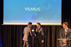 Europos perspektyviausio miesto rinkimuose Vilnius pelnė penkis apdovanojimus