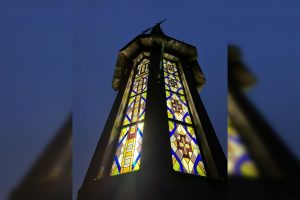 Bažnyčios bokštas Klaipėdoje traukia akį