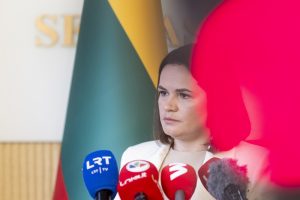 S. Cichanouskaja: išpuolis prieš L. Volkovą parodo, kad režimams neegzistuoja teisė