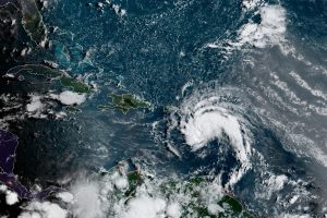 Prie Puerto Riko susiformavo atogrąžų audra „Fred“
