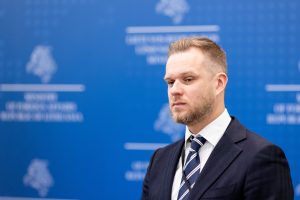 Ministras: Lietuva ir Kinija kalbasi apie galimą diplomatinių santykių normalizavimą