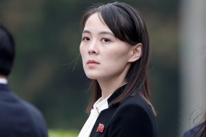 Kim Jong Uno sesuo pasmerkė JT susitikimą dėl Šiaurės Korėjos paleisto sekimo palydovo