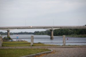 Trijuose apsemtuose kelio ruožuose Vakarų Lietuvoje draudžiamas eismas