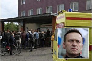 Vokiečių medikai išvyko iš Omsko ligoninės be A. Navalno