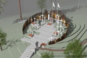 Kalniškės mūšio vietos įamžinimo vizijoje – kryžiai, paminklai, amfiteatras