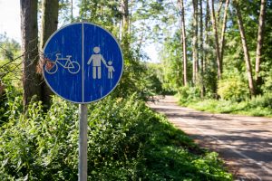 Rekonstruojant taką Kuršių nerijoje, dviratininkams laikinai draudžiama keliauti į Neringą