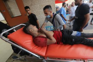 Gazos Ruože žuvusių palestiniečių skaičius priartėjo prie 5 800
