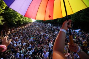 Berlyno eitynėse už LGBTQ teises dalyvavo 150 000 žmonių