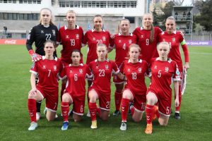 Europos moterų futbolo čempionato atrankos starte – lygiosios išvykoje su Sakartvelu