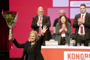 Švedijos premjere pirmą kartą gali tapti moteris
