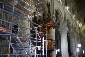 Paryžiaus Dievo Motinos katedroje bus įrengta unikali priešgaisrinės apsaugos sistema