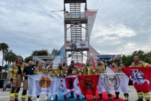 Pasaulio stipriausiojo ugniagesio čempionate JAV Lietuvos ugniagesiai iškovojo medalius