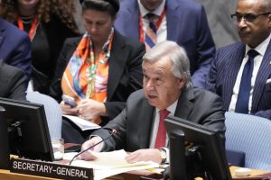 JT vadovas pasmerkė pažeidimus Gazoje ir ragina paskelbti paliaubas