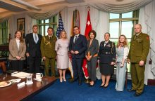 Vašingtone viešintis L. Kasčiūnas: gavau patvirtinimą, kad JAV pajėgų buvimas Lietuvoje neterminuota