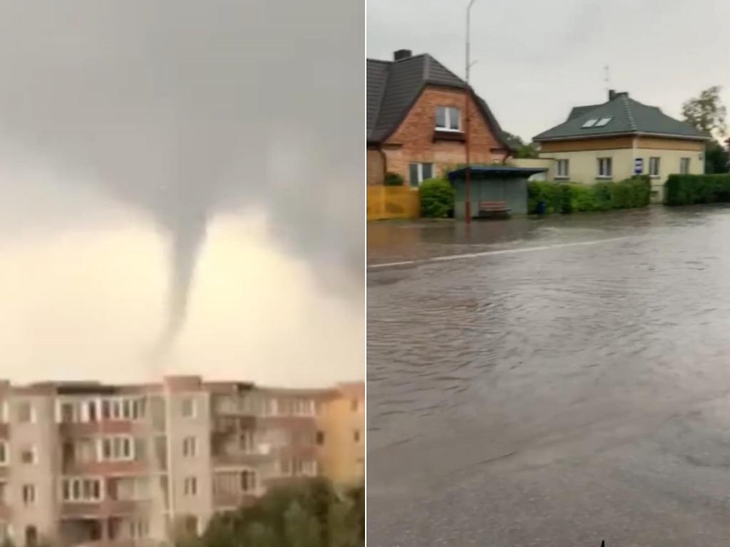 Per Liutį Siaulieciai Persigando Ar Cia Tornadas Diena Lt