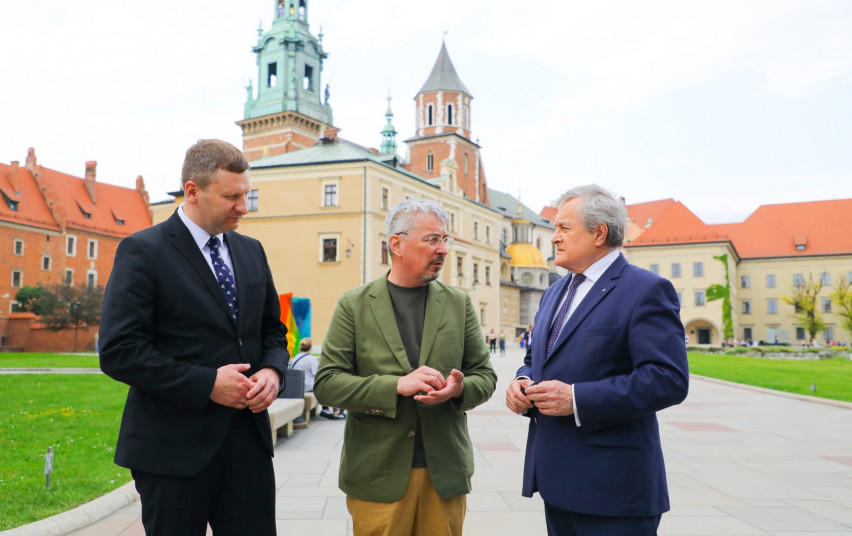 S. Kairys podpisał porozumienie z ministrami trójkąta lubelskiego o wsparciu dla Ukrainy