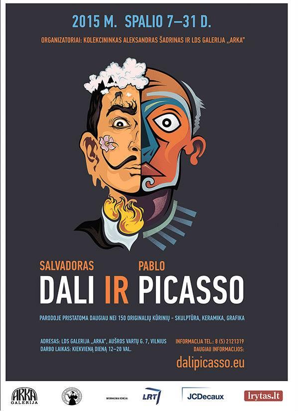 Vilniuje Legendinių Ispanijos Menininkų S Dali Ir P Picasso Darbai Kl Lt