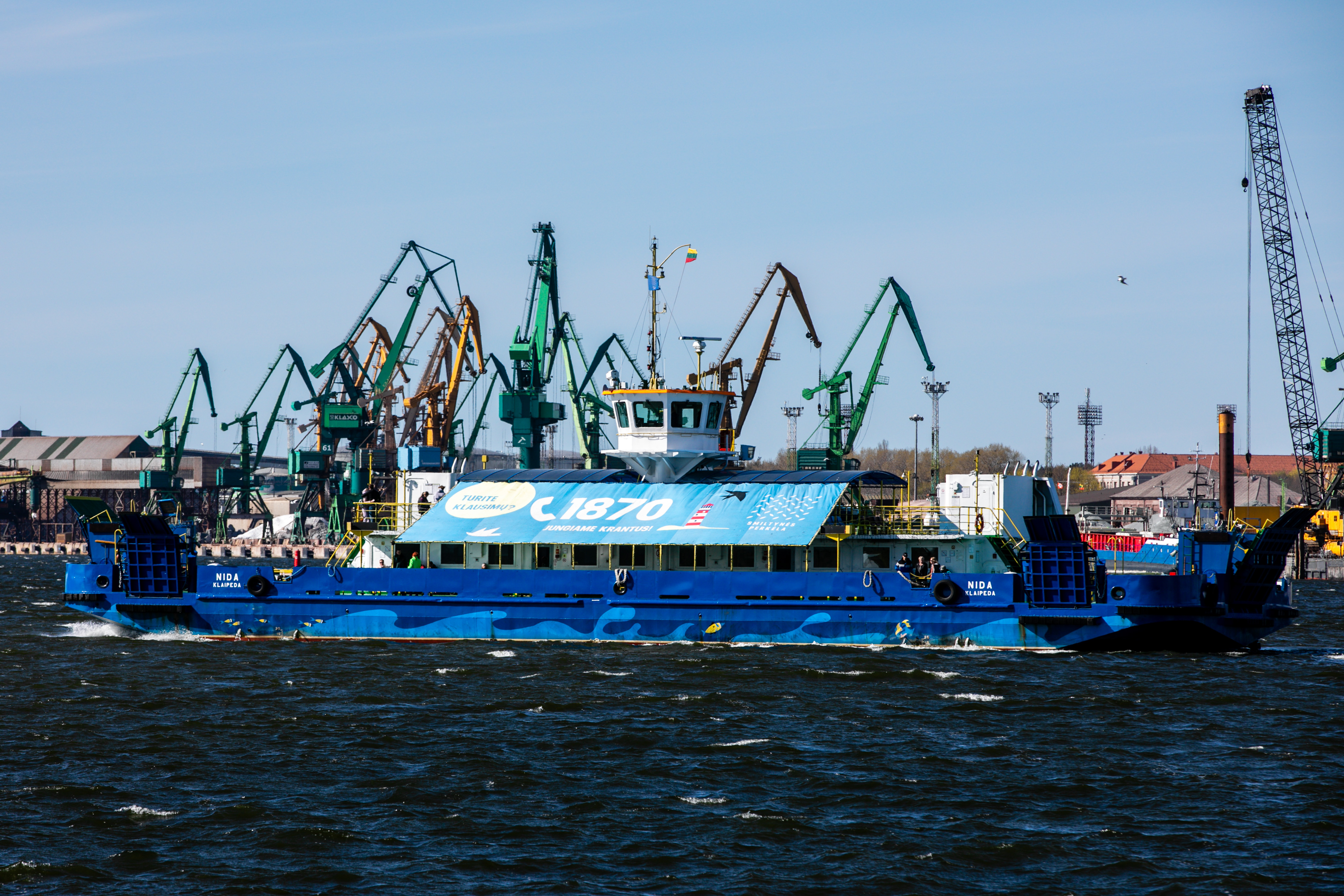 Port w Kłajpedzie, który w tym roku stracił prawie jedną piątą ładunku: wynik jest lepszy niż oczekiwano