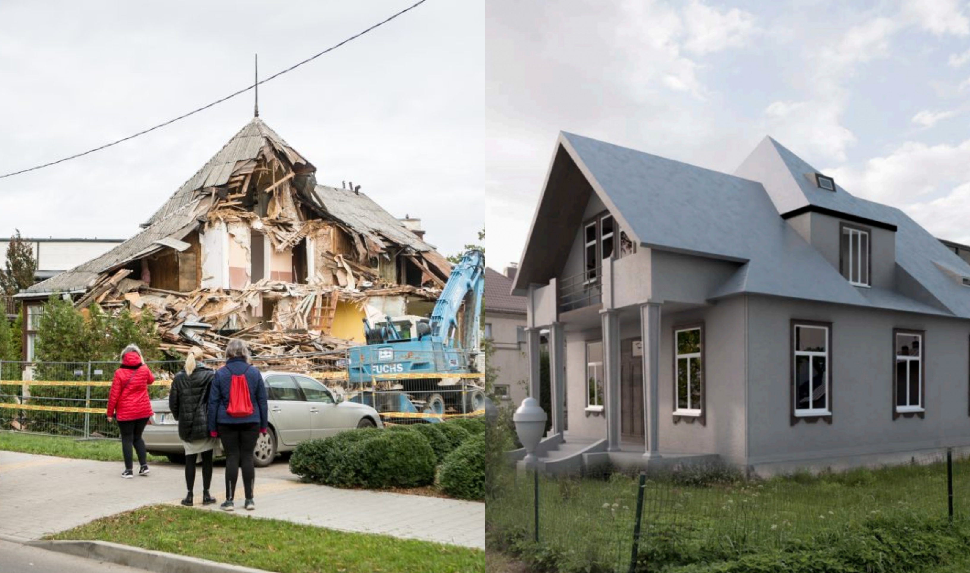 Nowości w historii zburzonej perły Alei Perkuna: zapowiedź, jak będzie wyglądać po odbudowie