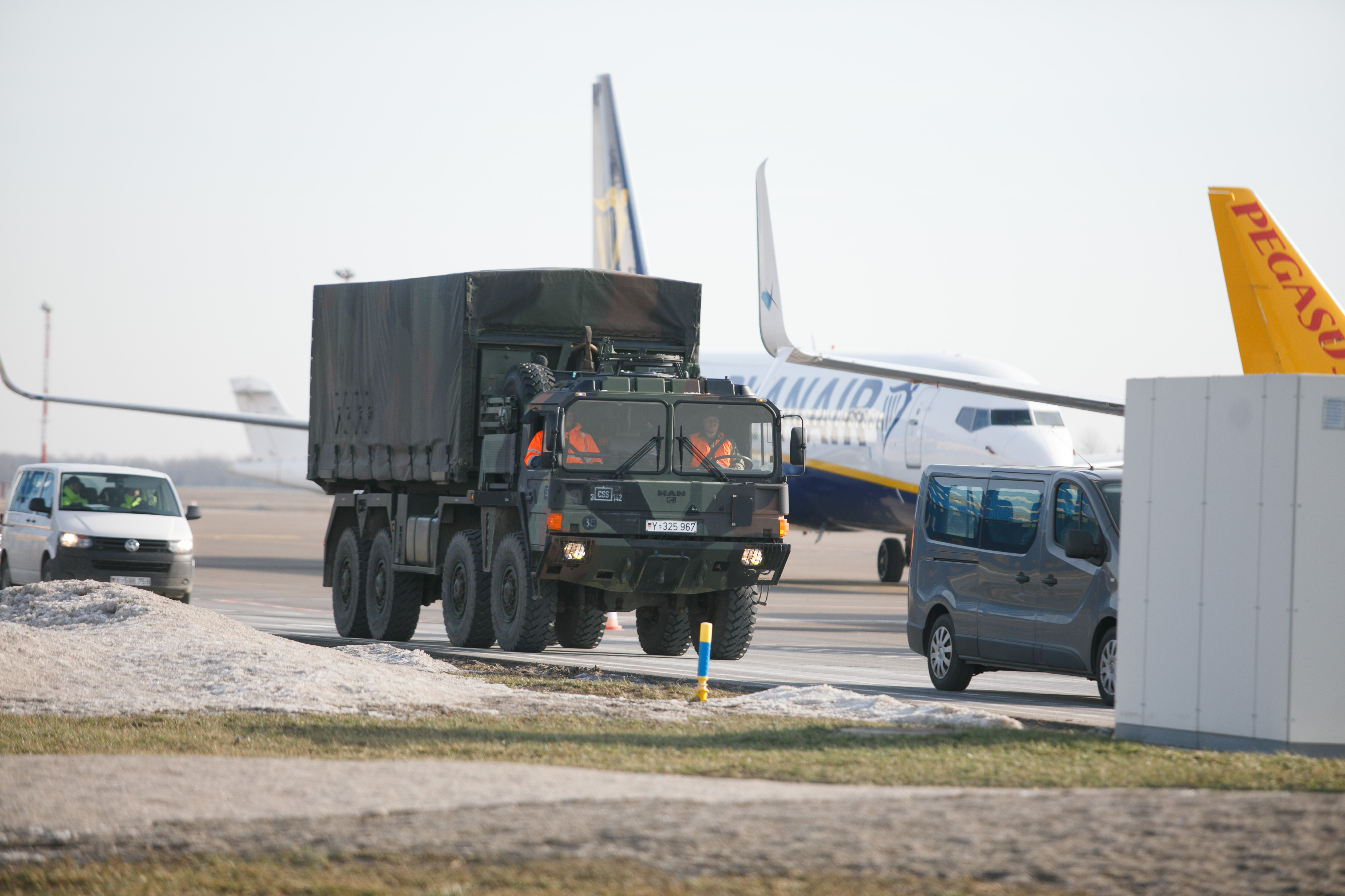 Tyske soldater ankom Litauen for å styrke NATO-bataljonen