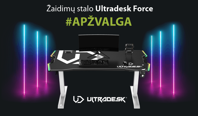 Zaidimų Stalas Ne Tik Zaidėjams Ultradesk Force Apzvalga Diena Lt