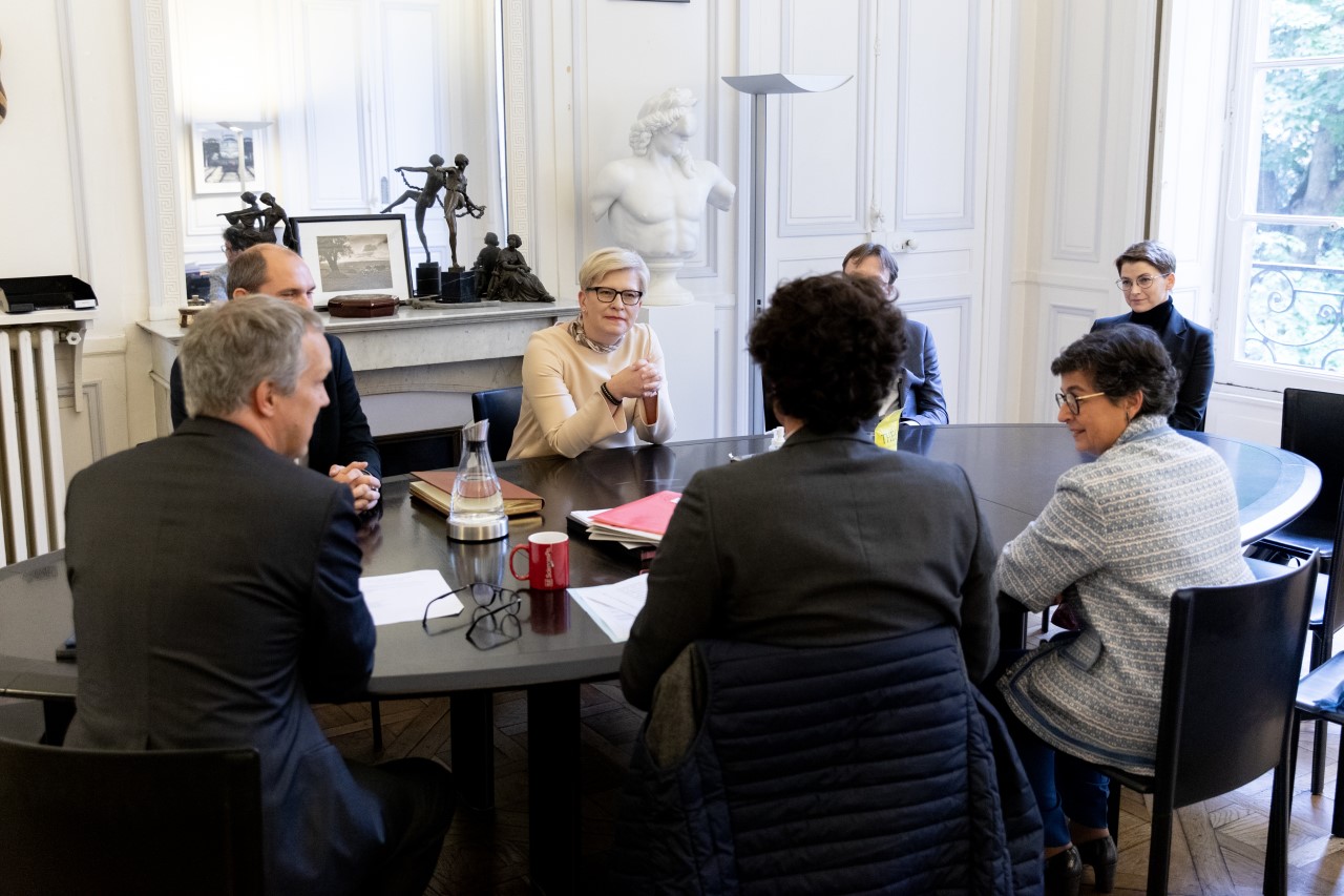 Il Primo Ministro ha incontrato la comunità accademica francese di scienze politiche