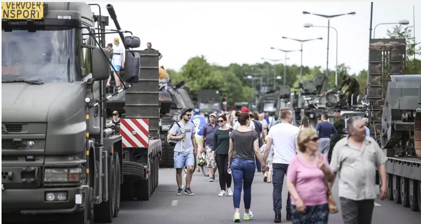 Klaipėdoje to Darbėnuose – Kariuomės to Dzień Jedności Publicznej