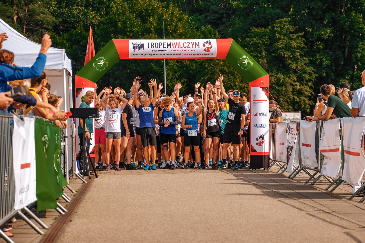 Bėgimas „Vilkų takais” rozrasta się do półmaratonów