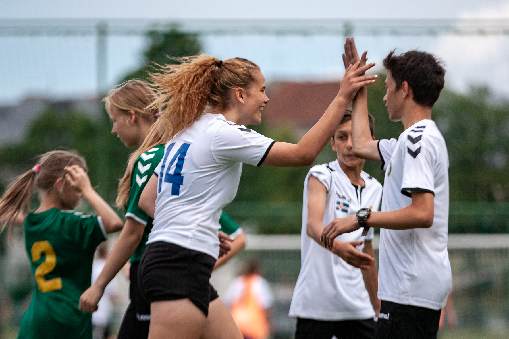 Kaune 300 Vaikų Sypsenas Suvienijo Futbolas Kl Lt