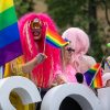 Skundas dėl LGBT+ eitynių: dalyvis rodė nepagarbius gestus Krikščionių sąjungos nariams