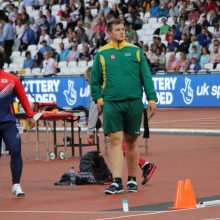 Pasaulio neįgaliųjų lengvosios atletikos čempionate lietuvis startavo rekordu
