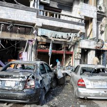 Sirijoje per dvigubą išpuolį prie armijos posto žuvo 22 žmonės