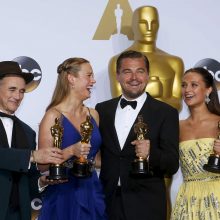 L. DiCaprio laimėjo ilgai lauktą „Oskarą“ <span style=color:red;>(papildyta)</span>